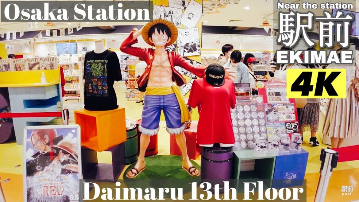 EKIMAE-Walk|Around Osaka Station【4K】ASMR |大丸13階|Osaka walking tour EKIMAE-Walk|Around Osaka Station【4K】ASMR |大丸13階|Osaka walking tour