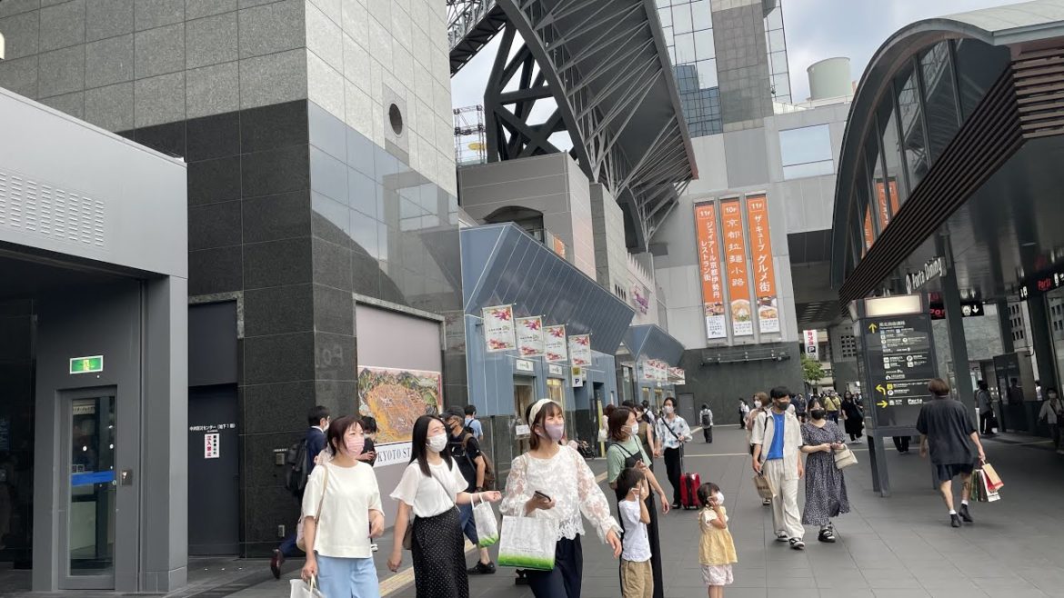 【4K】Kyoto Walk🇯🇵/AEON MALL/イオンモール/京都駅/散歩