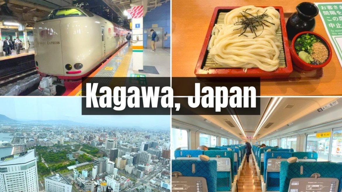 Solo travel in Kagawa, Japan | Famous for Udon noodle【🇯🇵Japan vlog】