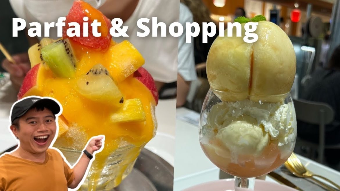 Fruit Parfait & Shopping @Tokyo Skytree Mall