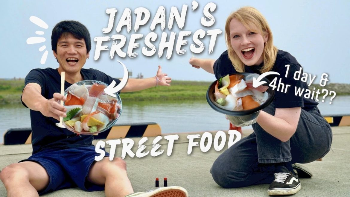 He Lied to Get Me Here 😤🍣 We Drove 4 Hrs to Eat This Seafood Bowl | JAPANESE STREET FOOD TRAVEL VLOG