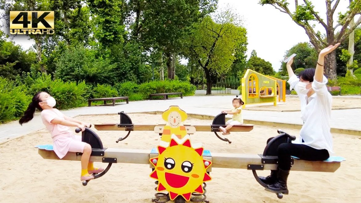 [4K] Playing Children's Grand Park in Seoul, Korea (with seol)_ elephants🐘 snakes🐍 jaguars🐆 monkeys🐒