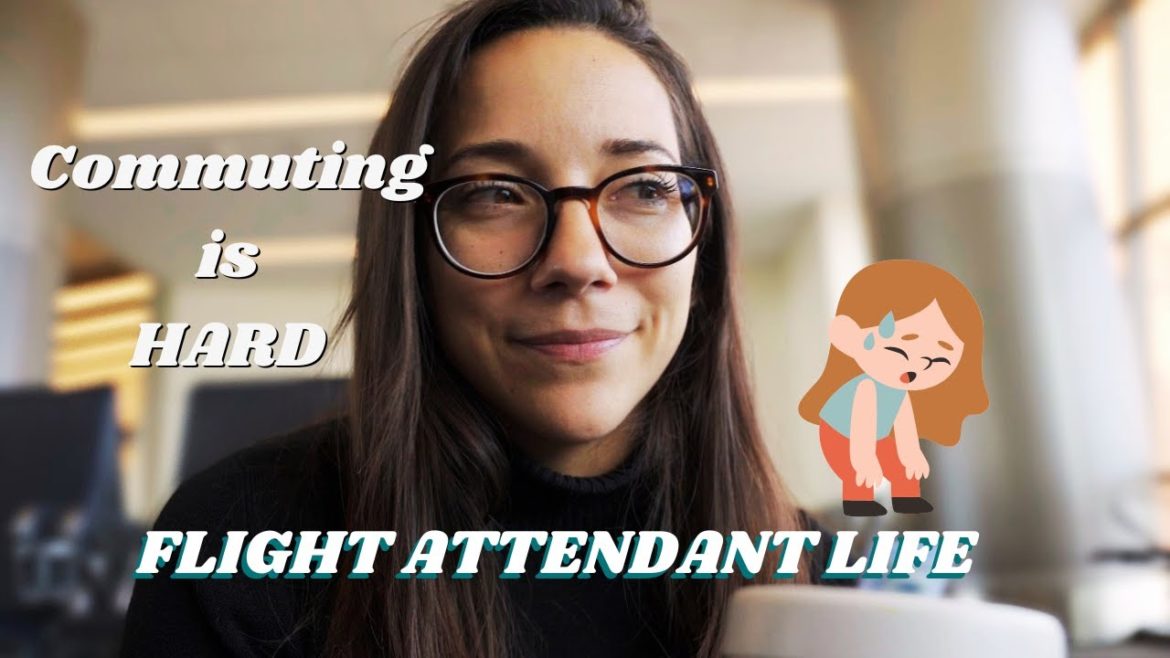 Commuting is Exhausting - Vlogging, Crashpad | Flight Attendant Life Real Talk