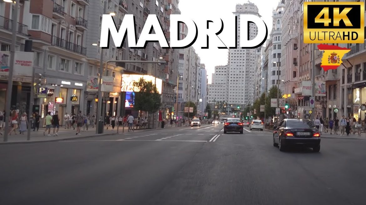 |4K| MADRID, SPAIN | DRIVING THROUGH THE CITY OF MADRID, SPAIN 🚘