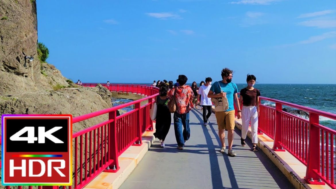 Enoshima Island Walking Tour [4K UHD] 江の島 🌴