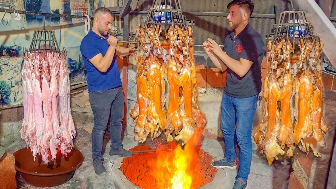 RARE SEEN Street Food in Turkey - EXTREME Pit Roast Lamb + INSANE street food in SIIRT, Turkey