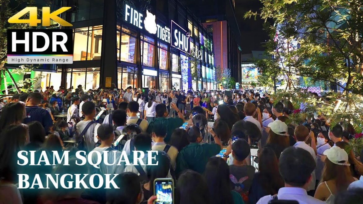 【🇹🇭 4K HDR】Night Walk in Downtown Bangkok Thailand – Siam Square Walking Street | August 2022 【🇹🇭 4K HDR】Night Walk in Downtown Bangkok Thailand - Siam Square Walking Street | August 2022