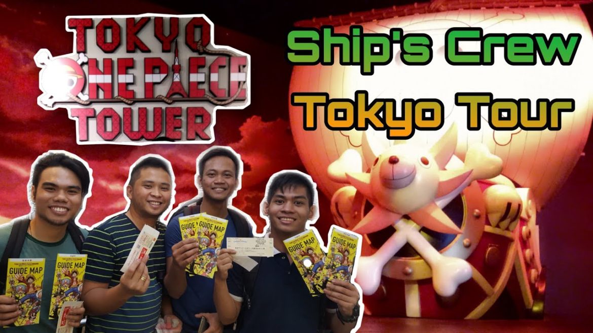 Ship's Crew Tokyo Tour | One piece Tokyo Tower | Japan Travel vlog | Seafarers journey