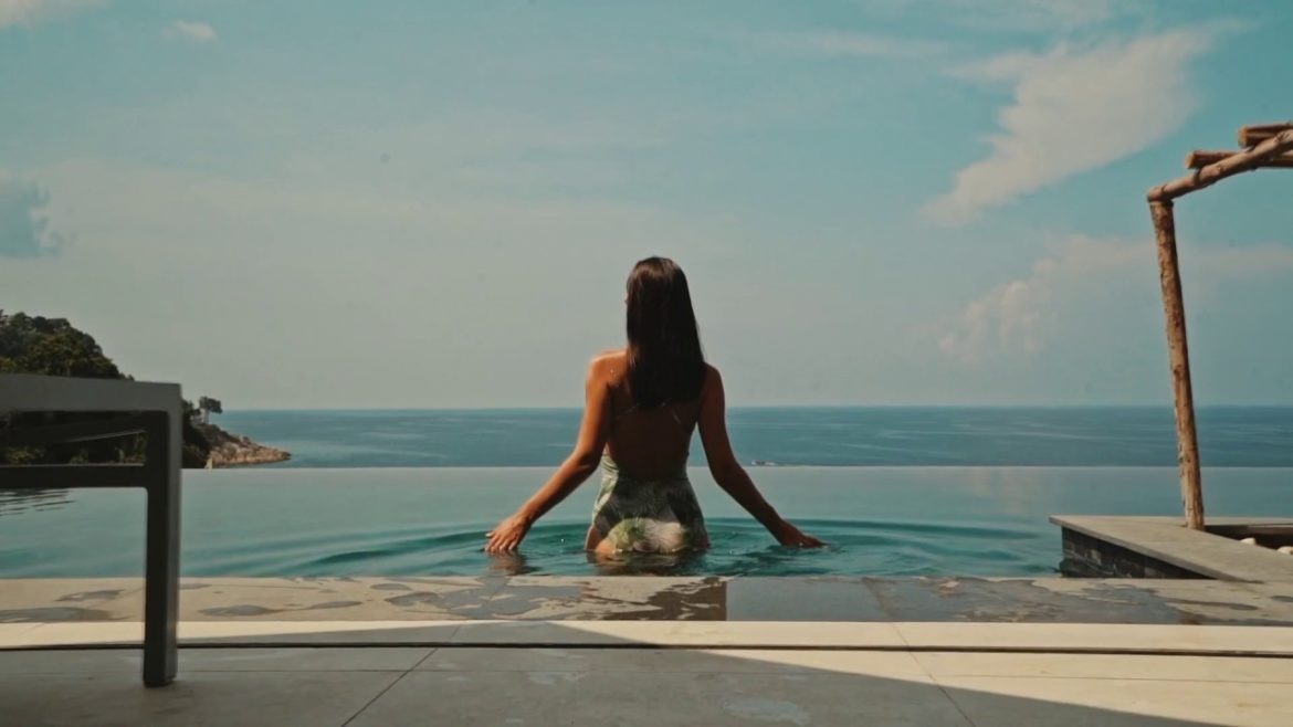 Enjoy swimming pool time at Phuket's most famous supervilla: The Aquila.