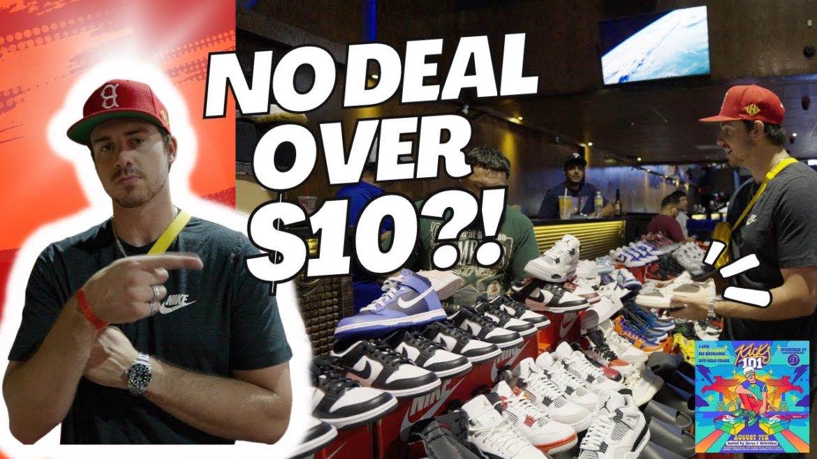 THE DEAL WAS OFF OVER $10?! (KICKS 101 SNEAKER EVENT) THE DEAL WAS OFF OVER $10?! (KICKS 101 SNEAKER EVENT)