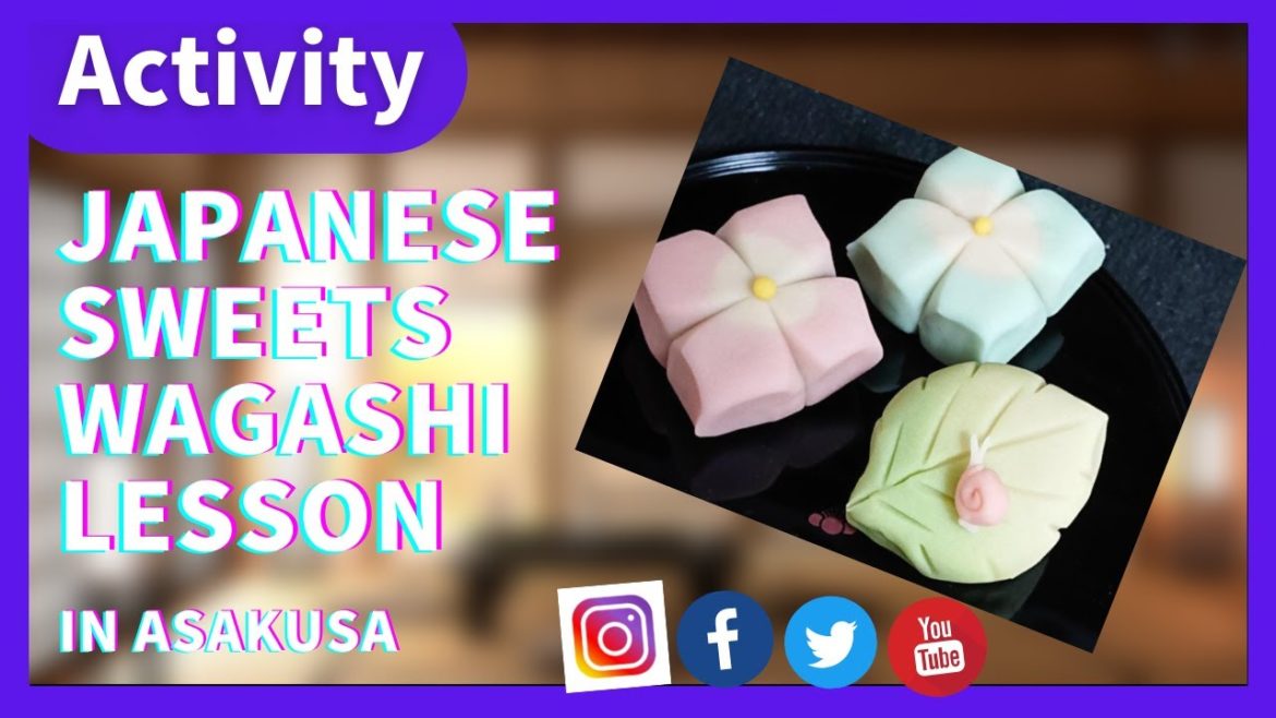 [ Tokyo Travel Guide ] Japanese sweet and Green tea matcha for the beginner lesson