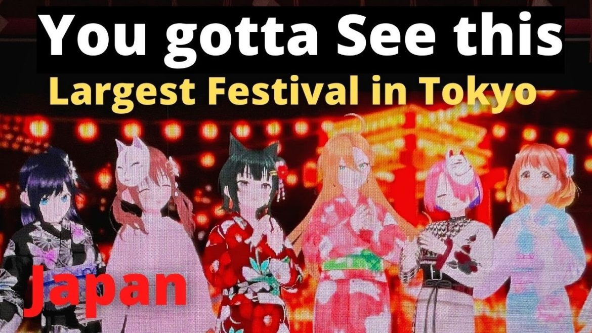 Anime Festival Night Dancing at Kanda Myojin Shrine [Premier]