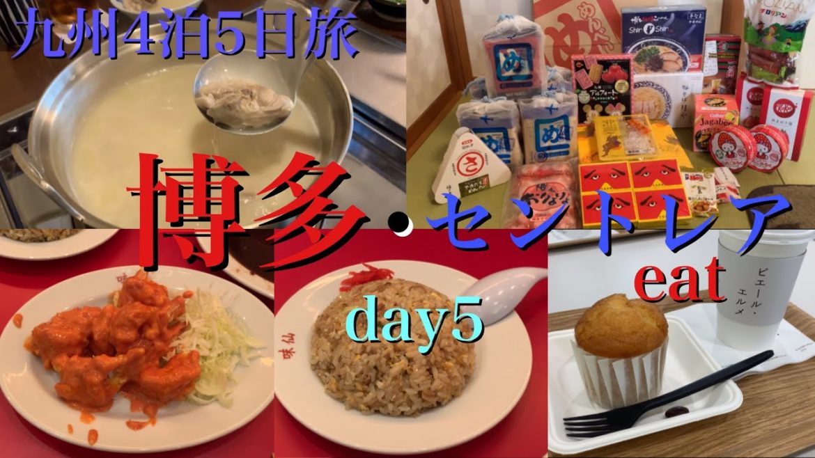 【旅行】博多・セントレアで食べる｜#11