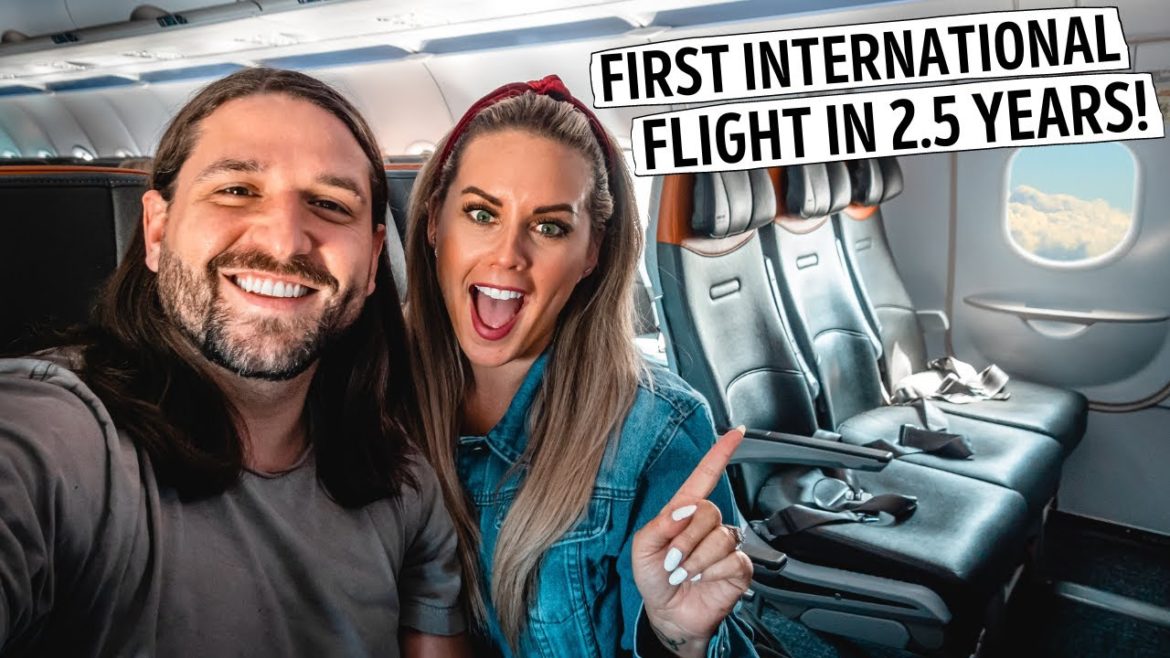Our First International Flight in 2.5 Years - Travel Day Vlog | BNA 🛫 CUN (Nashville to Cancun)