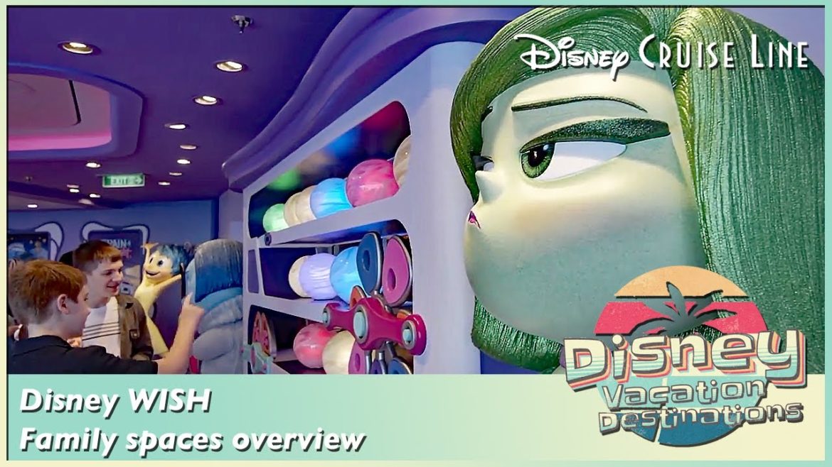 Disney Cruise Line: Disney Wish family spaces overview