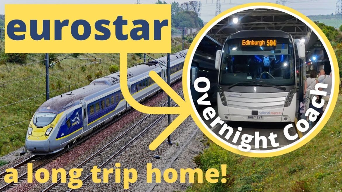 Brussels – Edinburgh by Rail, Tunnel & Road with Eurostar and National Express (Overnight!). Brussels - Edinburgh by Rail, Tunnel & Road with Eurostar and National Express (Overnight!).