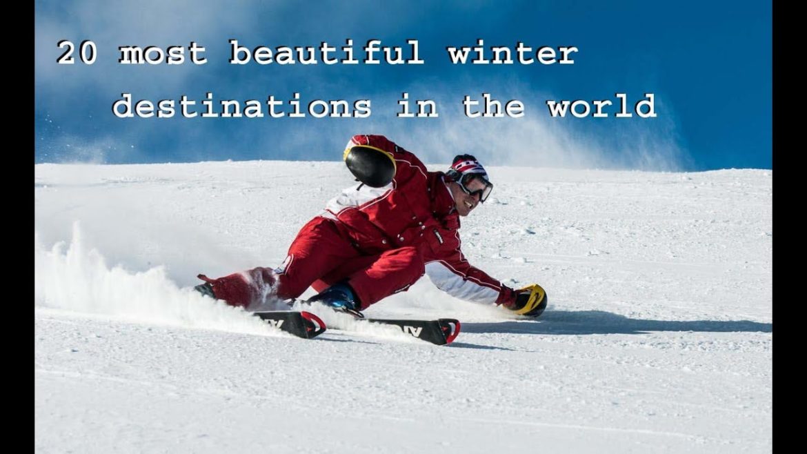 20 most beautiful winter destinations in the world ?? Winter vacation place // KGN travel
