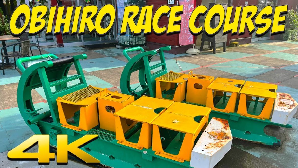 4K JAPAN | OBIHIRO RACE COURSE in HOKKAIDO - Walkabout (with Smudged Lens)