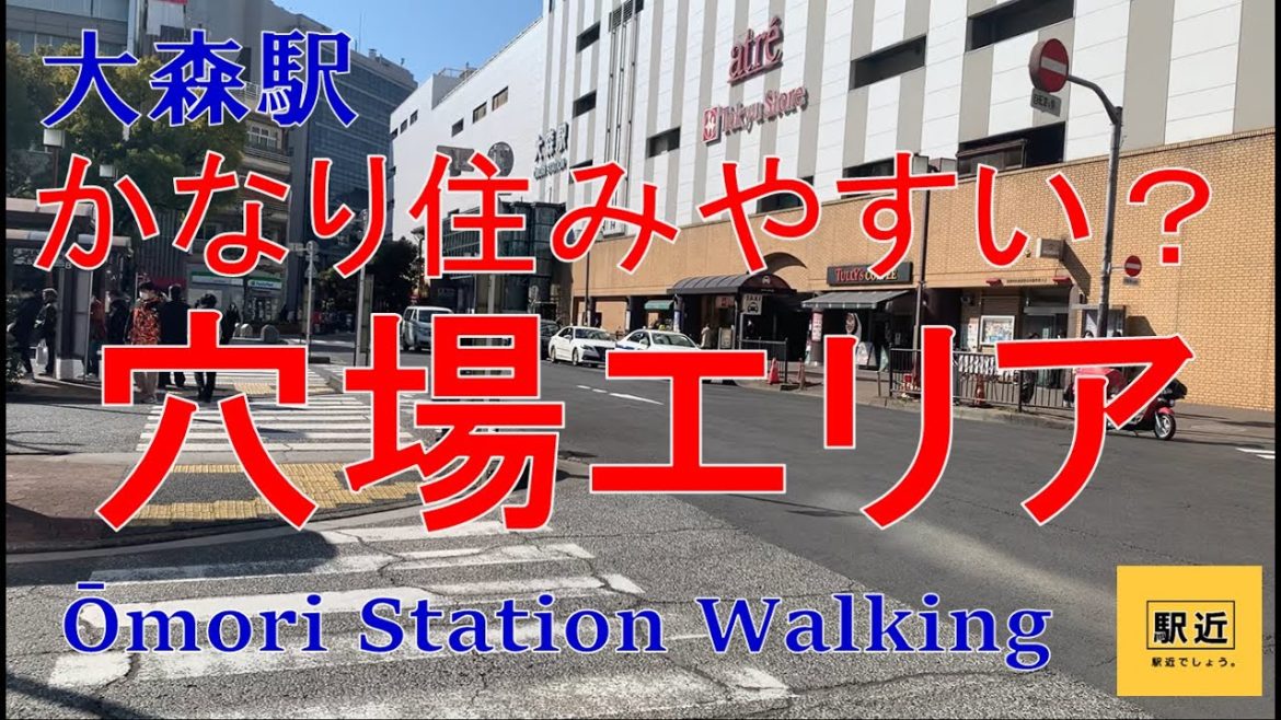 【大森駅】周辺を散策！東京都大田区大森北【ŌmoriStation Walking in Tokyo】2022/2