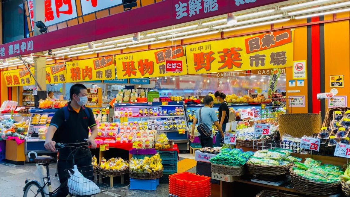 【4K】Japan Walk – Osaka Kuromon Market | 大阪 2021 【4K】Japan Walk - Osaka Kuromon Market | 大阪 2021