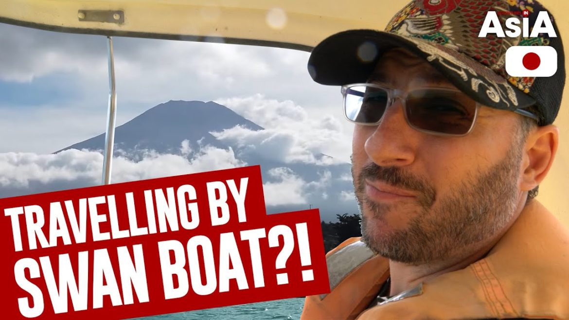 We Go to Mt. Fuji but Use a Boat Instead of Walking