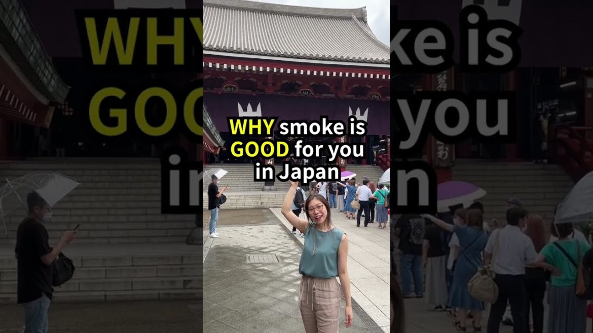 Why smoke is good for you in Japan #shorts