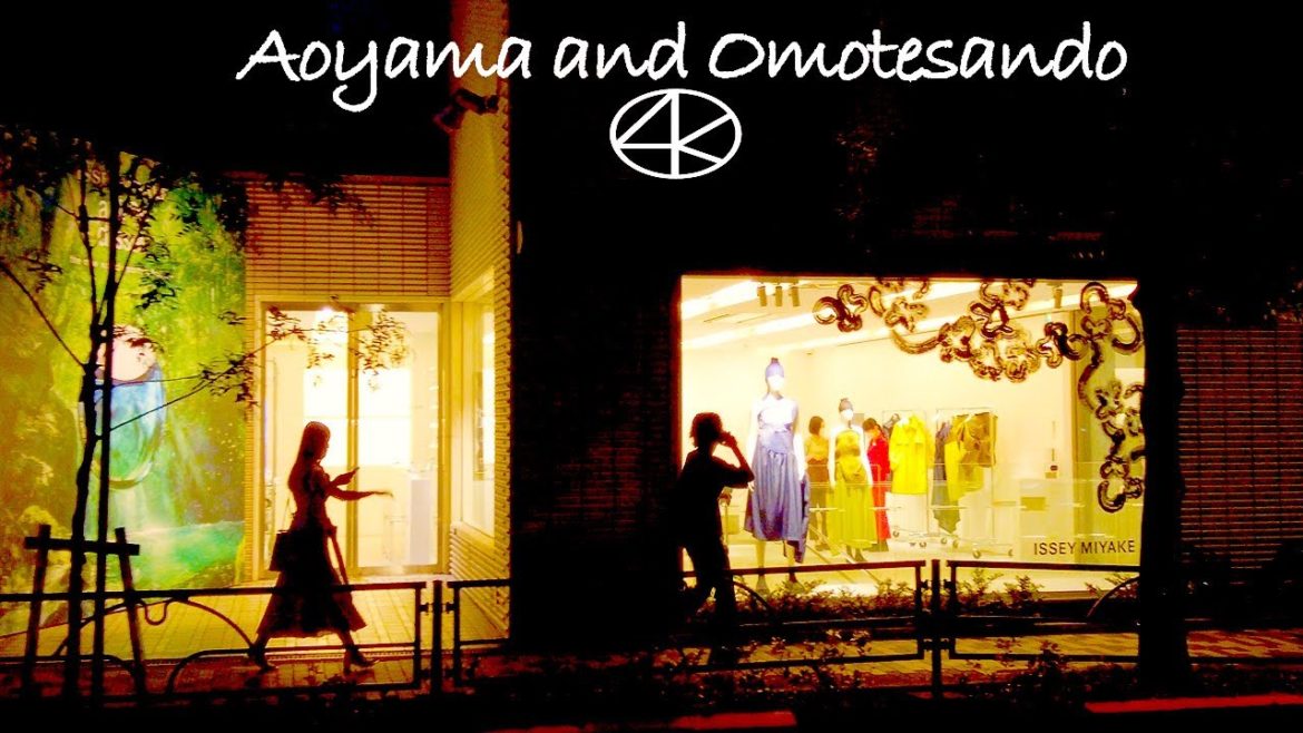 4K イッセイミヤケ青山とハナエモリビル跡地 周辺を散歩 2022年8月 東京青山 表参道