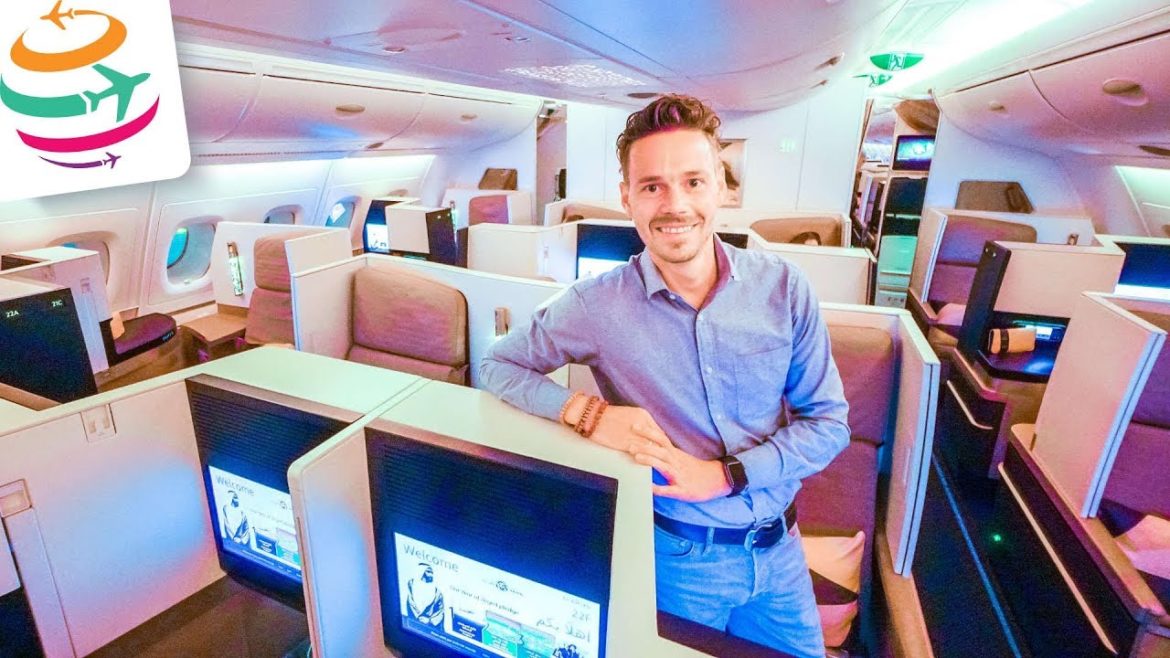 14 Stunden in der Etihad Business Class im A380 nach Sydney | YourTravel.TV