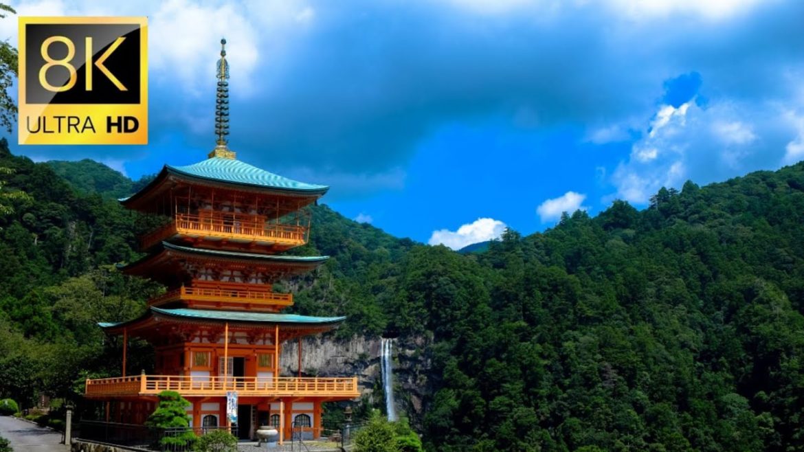 JAPAN Tour in 8K ULTRA HD - Travel to the Best Places in Japan with Relaxing Music 8K TV