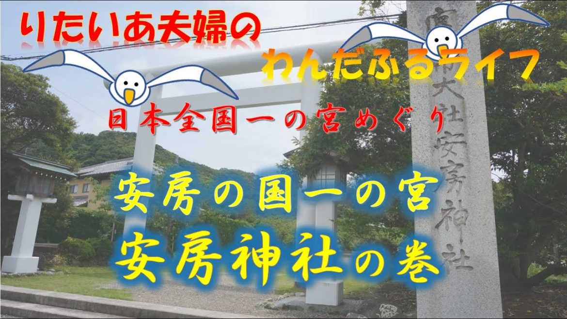 【日本全国一の宮巡り】安房國一宮 安房神社　＊りたいあ夫婦のわんだふるライフ ＊