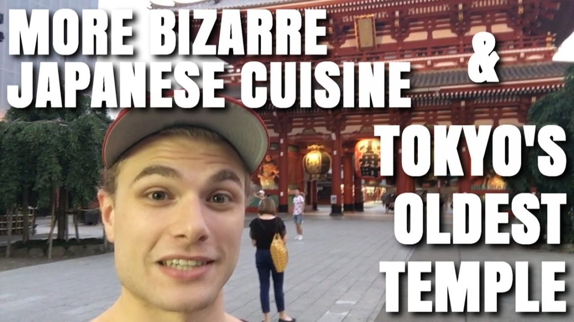 More Strange Japanese Food & Fortune Telling at Tokyo's Oldest Temple - Destination Jackson