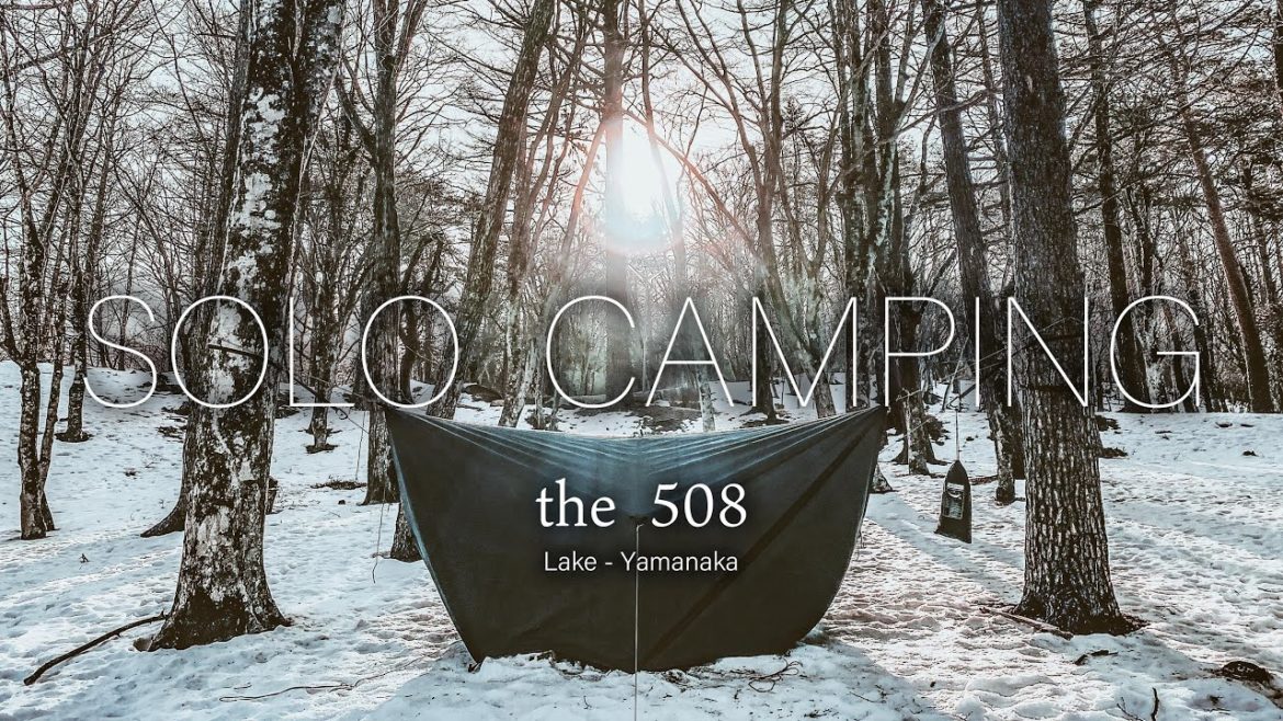 #11 Camping trip in the snow : 雪中ハンモック泊【2日目】 -  winter , -11℃ , snow , hammock , shelter , Mt.fuji