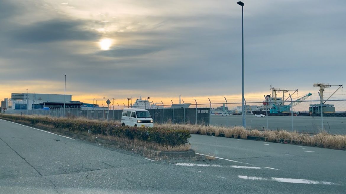 Jinnoshinden Town to Akemi Town Toyohashi City Aichi Prefecture Japan | Drive Recording