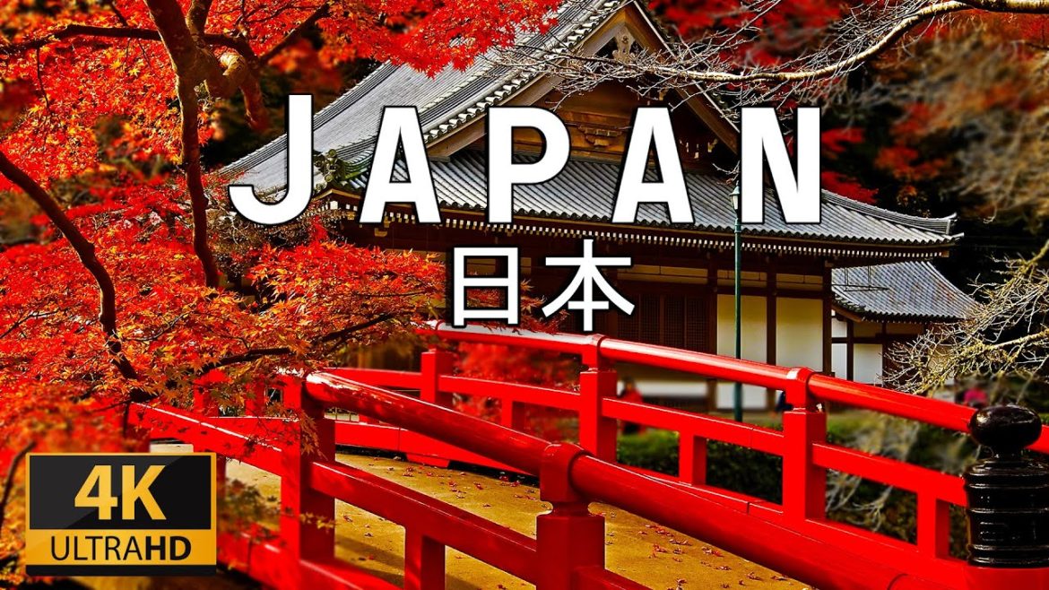 Japan 4K - Drone Film With Classic Music [Piano Relax]