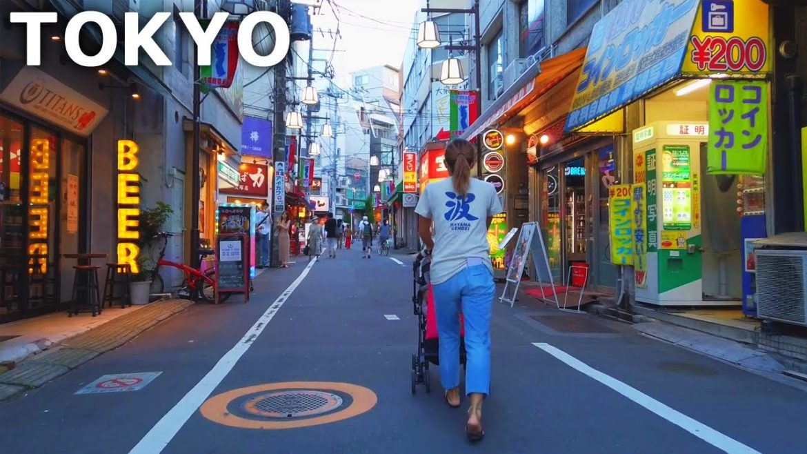[Tokyo Walk] Otsuka to Ikebukuro. Downtown on a summer evening (Aug. 2022)