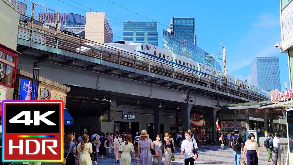 Yurakucho Area Walking Tour [4K UHD] 有楽町