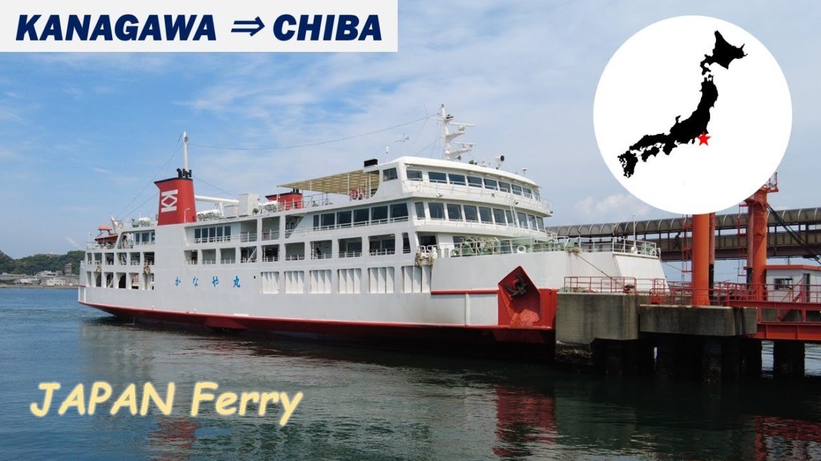 Taking a fantastic Ferry in Japan | KANAGAWA to CHIBA