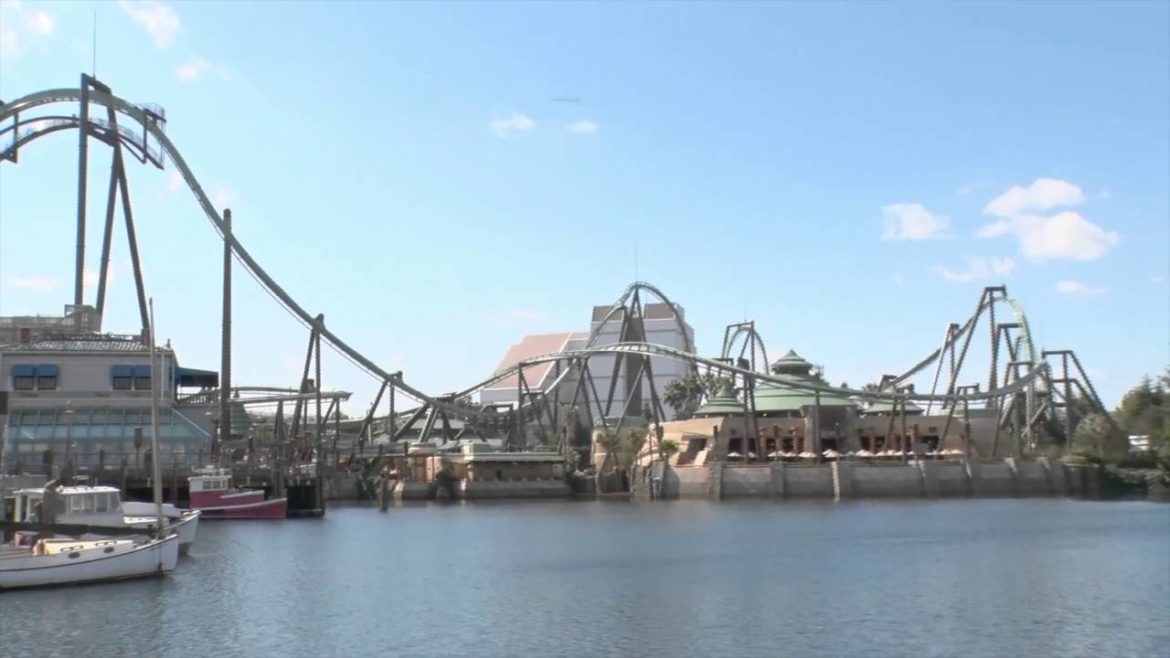 Jurassic Park: The Flying Dinosaur - Ride Video