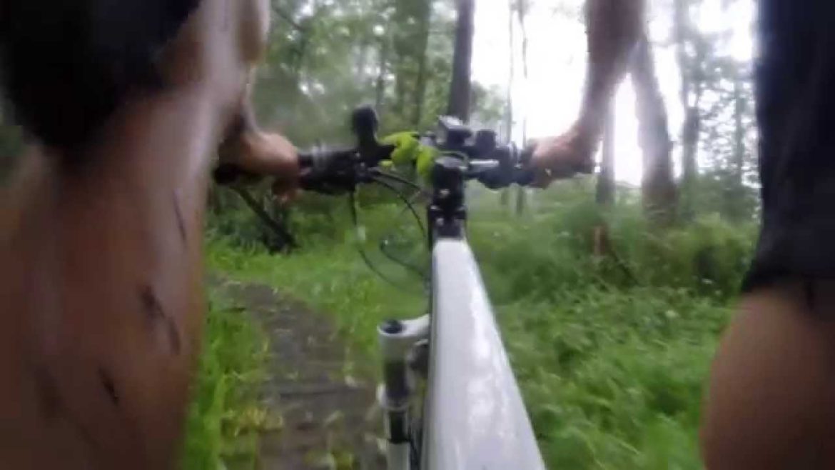 rainy smal mountainbike tour Welle Denderleeuw