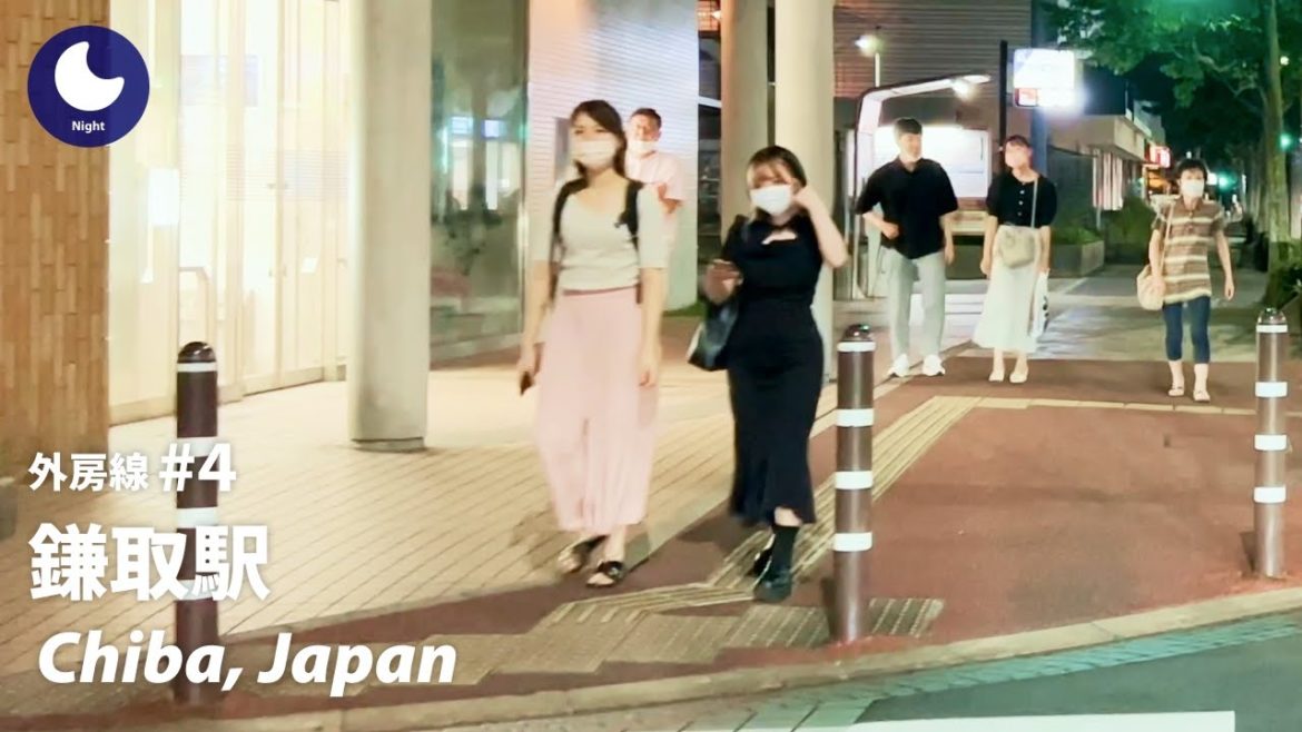 ⁴ᴷ Chiba: Kamatori Station (鎌取駅)  / Sotobo Line #4 : Japan Walking Tour 2022