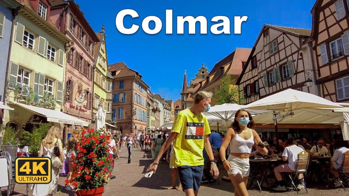 Colmar, Alsace, France - City Walk (4K UHD)
