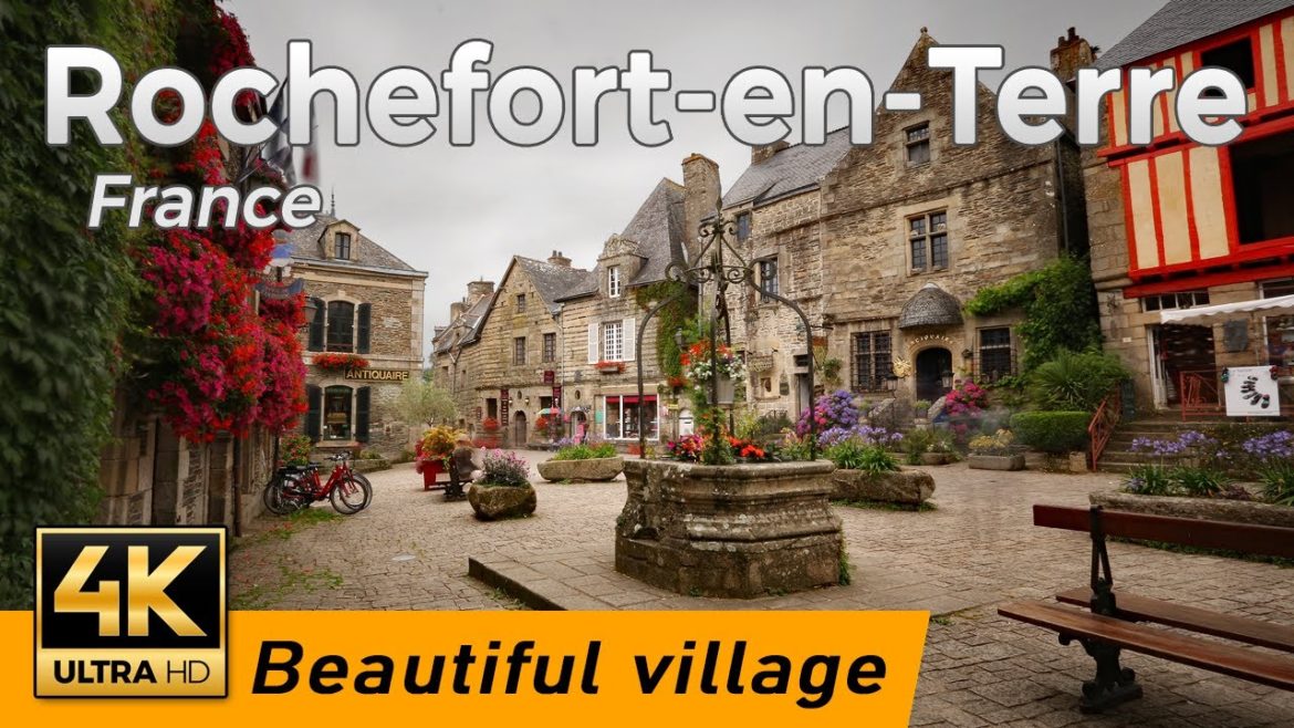 Rochefort-en-Terre, France | Walking Tour (4K UHD & 60fps) Rochefort-en-Terre, France | Walking Tour (4K UHD & 60fps)