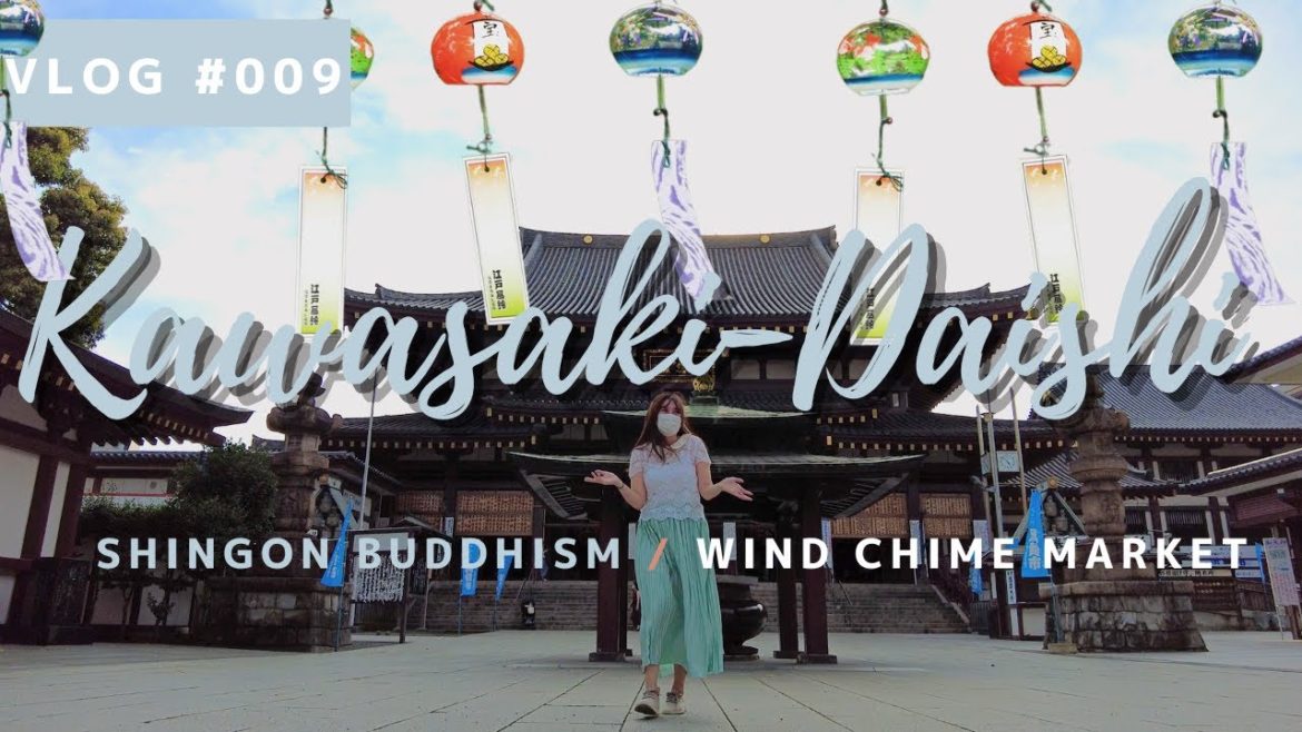 Becoming Buddha at a Japanese Wind Chime Festival [Kawasaki-Daishi, Japan] 4K