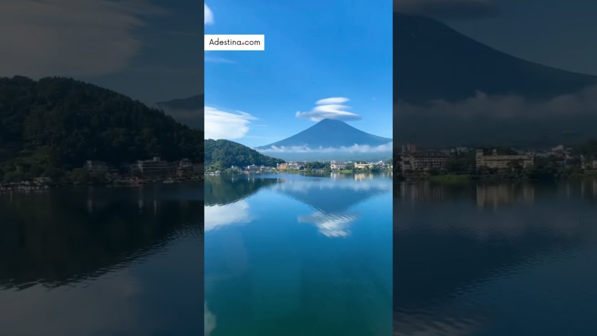 Kawaguchiko lake in Japan #shorts #japan #travel Kawaguchiko lake in Japan #shorts #japan #travel
