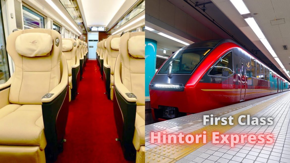 Vending Machine Train Hinotori Express in First Class on Cheapest Hidden Route