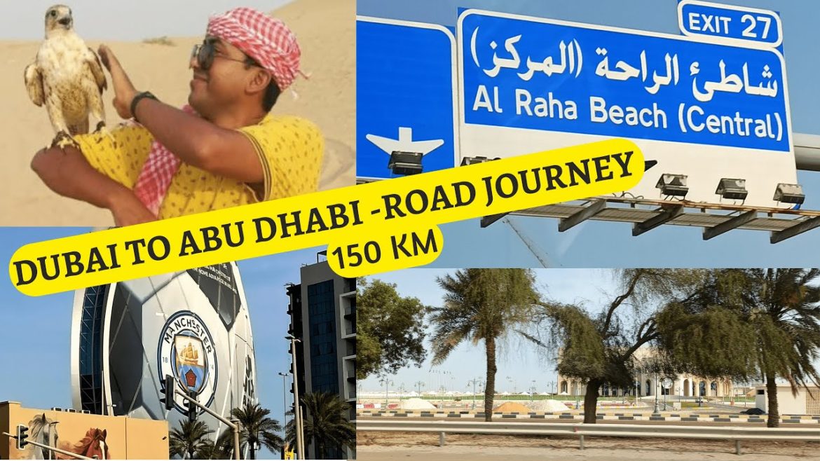 My Dubai to Abu Dhabi Road Journey - Time for Training AT ETSDC