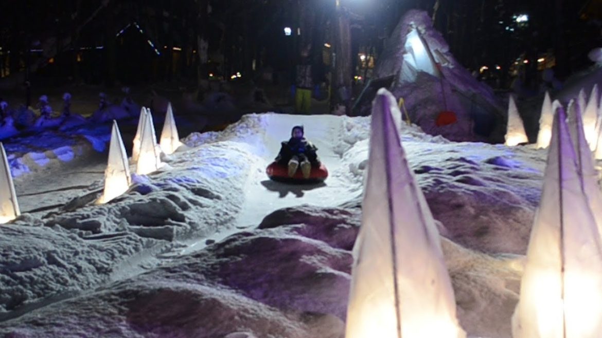 犬ぞりやスノーチューブ…「ふらの歓寒村」登場　北海道富良野市