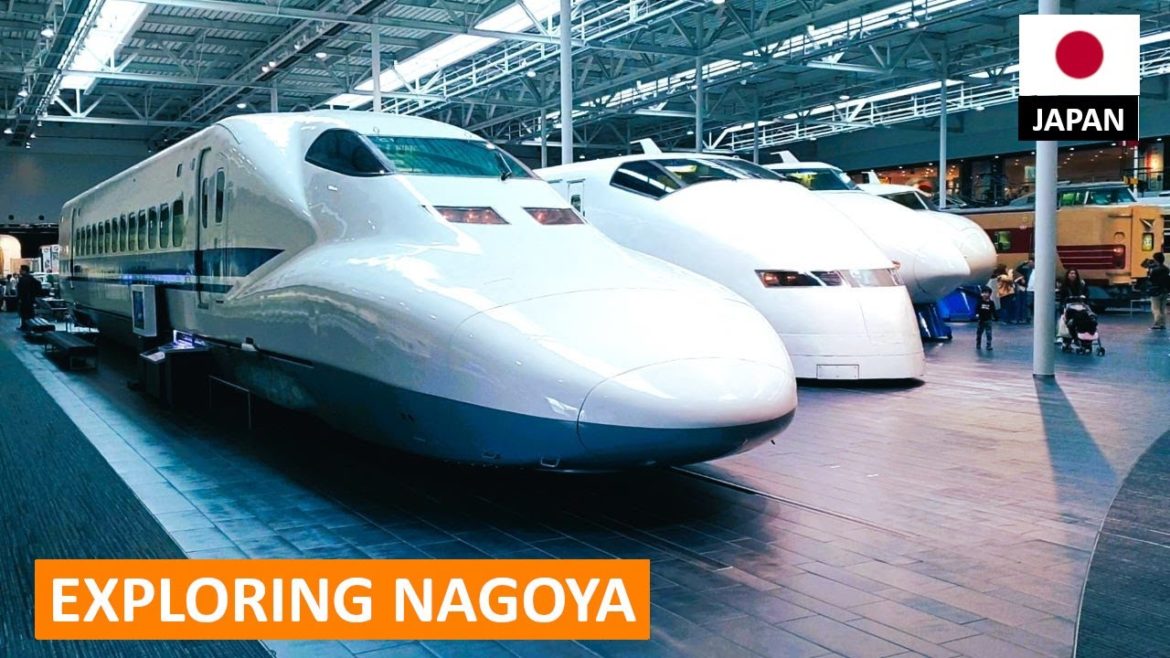 Explore Nagoya Japan - Amazing Train Museum & Nagoya Castle 🇯🇵