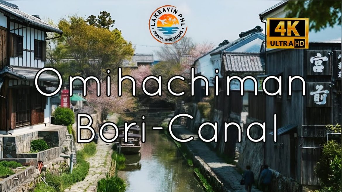 { 4K }OMIHACHIMAN BORI CANAL SHIGA JAPAN WALK TOUR | BEST SAKURA SPOT IN SHIGA JAPAN |八幡堀 { 4K }OMIHACHIMAN BORI CANAL SHIGA JAPAN WALK TOUR | BEST SAKURA SPOT IN SHIGA JAPAN |八幡堀