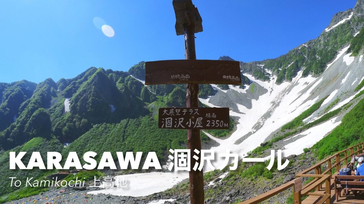 What to do around Karasawa Cirque 涸沢カール - Summer Solo Camping [2/2]